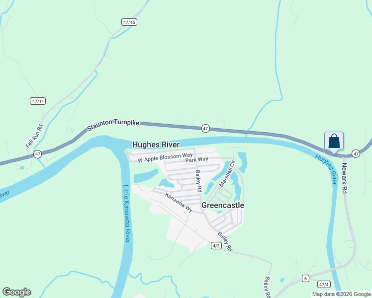 map of restaurants, bars, coffee shops, grocery stores, and more near 38 Apple Blossom Way in Elizabeth