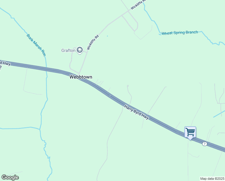 map of restaurants, bars, coffee shops, grocery stores, and more near 5590 Harry Byrd Highway in Berryville