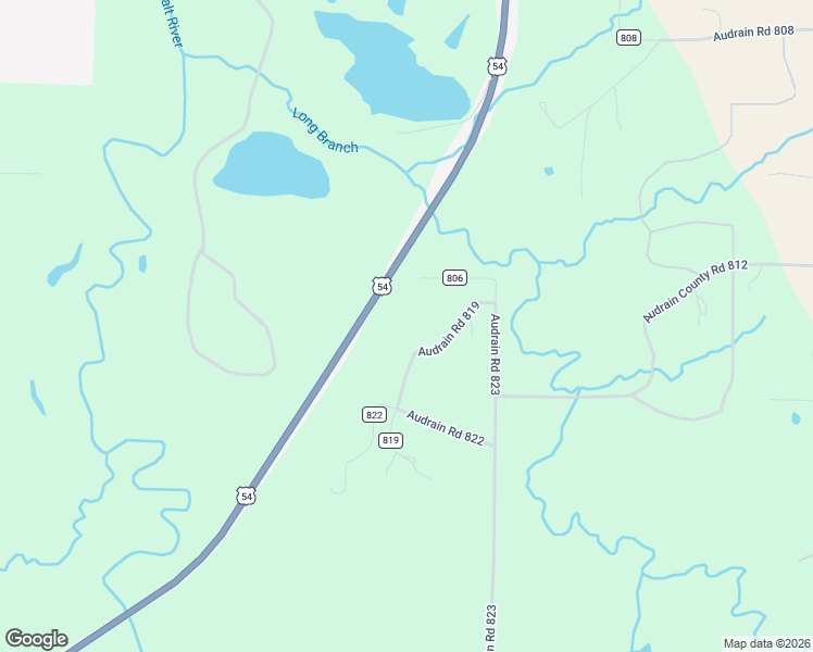 map of restaurants, bars, coffee shops, grocery stores, and more near 13661-13723 Audrain Road 819 in Mexico