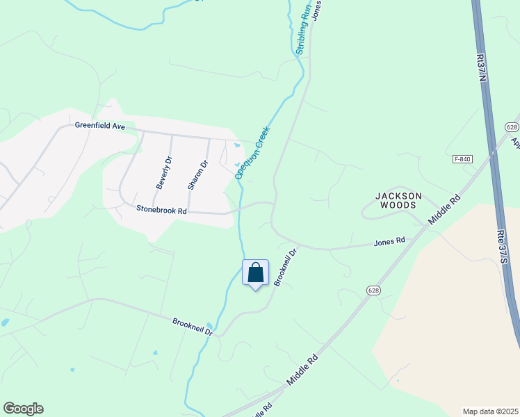 map of restaurants, bars, coffee shops, grocery stores, and more near 101 Stonebrook Road in Winchester