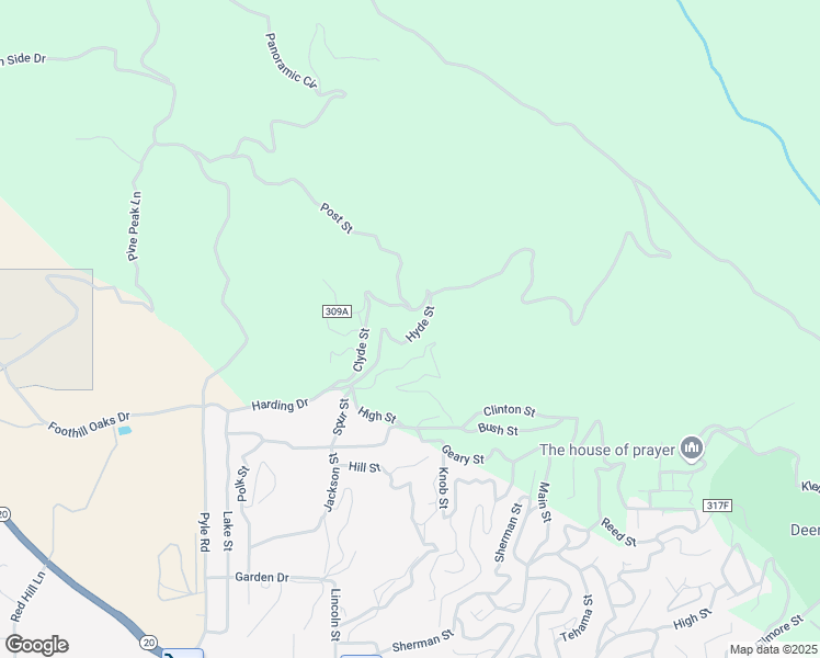 map of restaurants, bars, coffee shops, grocery stores, and more near 7887 Hyde Street in Nice