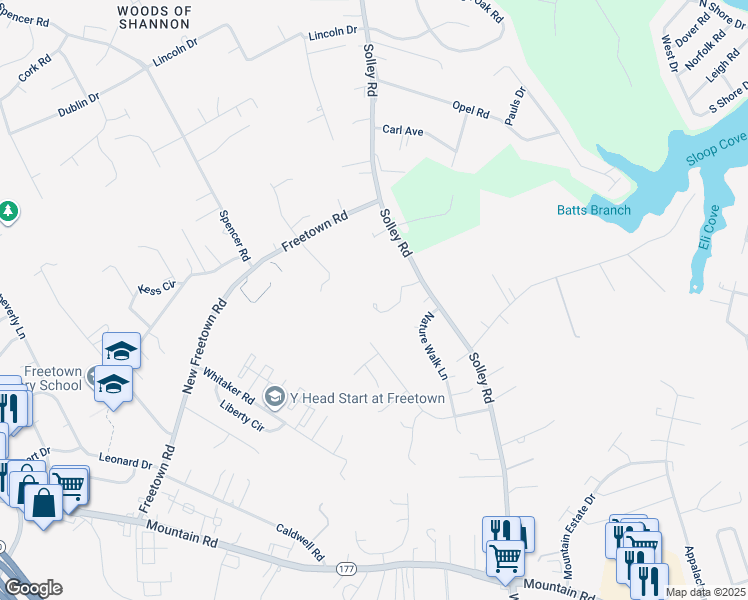 map of restaurants, bars, coffee shops, grocery stores, and more near 8110 Laurnick Drive in Glen Burnie