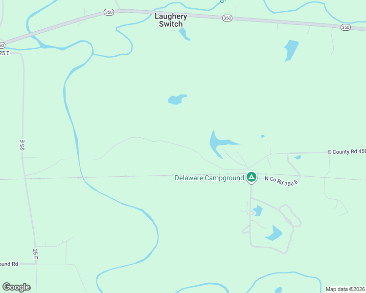 map of restaurants, bars, coffee shops, grocery stores, and more near East County Road 450 North in Milan