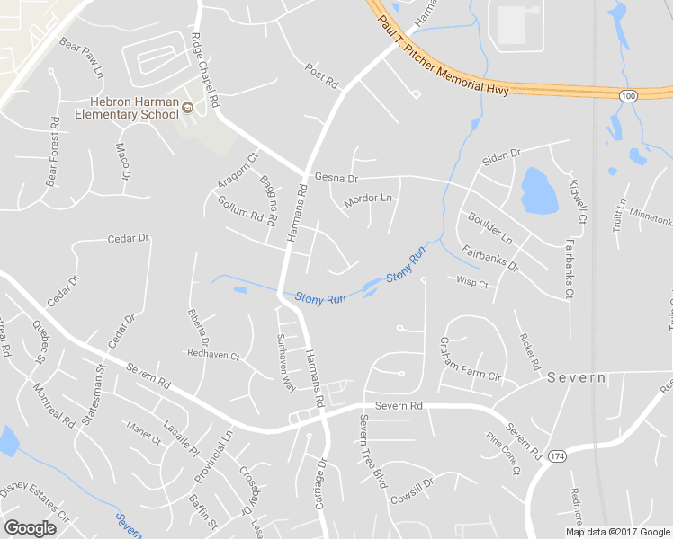 map of restaurants, bars, coffee shops, grocery stores, and more near 1418 Cambium Court in Hanover