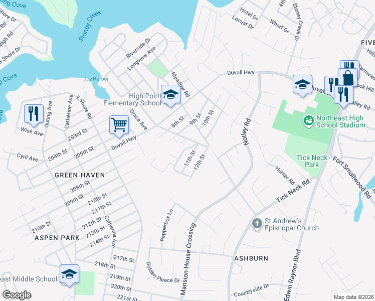 map of restaurants, bars, coffee shops, grocery stores, and more near 930 11th Street in Pasadena