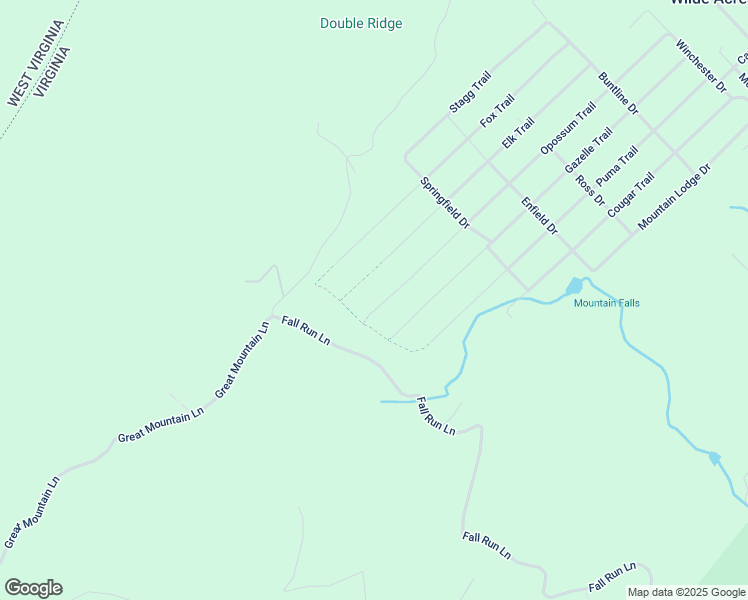 map of restaurants, bars, coffee shops, grocery stores, and more near 616 Opossum Trail in Winchester