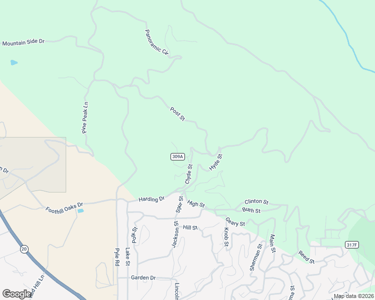 map of restaurants, bars, coffee shops, grocery stores, and more near 7974 Hyde Street in Nice