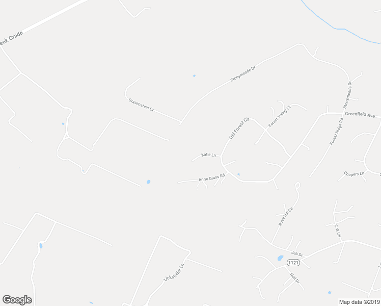 map of restaurants, bars, coffee shops, grocery stores, and more near 108 Katie Lane in Winchester