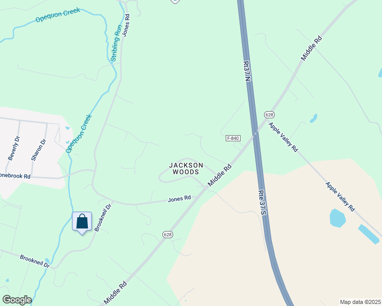 map of restaurants, bars, coffee shops, grocery stores, and more near 116 Stuart Dr in Winchester