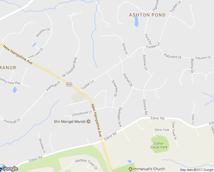 map of restaurants, bars, coffee shops, grocery stores, and more near 17225 Pinebrook Drive in Silver Spring