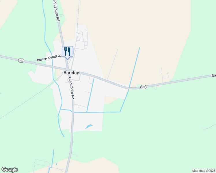 map of restaurants, bars, coffee shops, grocery stores, and more near 1716 Barclay Road in Barclay