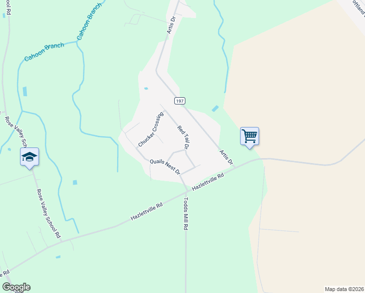 map of restaurants, bars, coffee shops, grocery stores, and more near 100 Covey Crossing in Dover