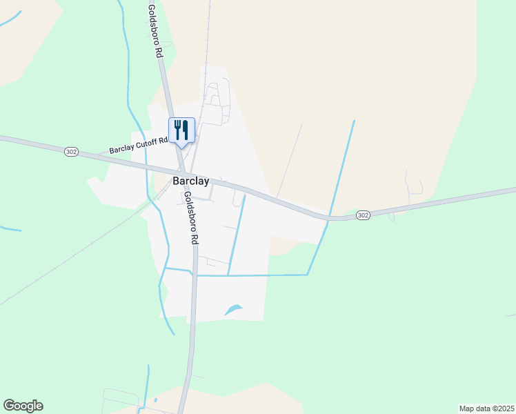 map of restaurants, bars, coffee shops, grocery stores, and more near 1716 Barclay Road in Barclay
