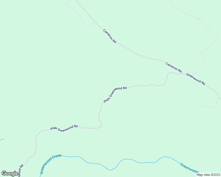 map of restaurants, bars, coffee shops, grocery stores, and more near 34100 Philo Greenwood Road in Elk