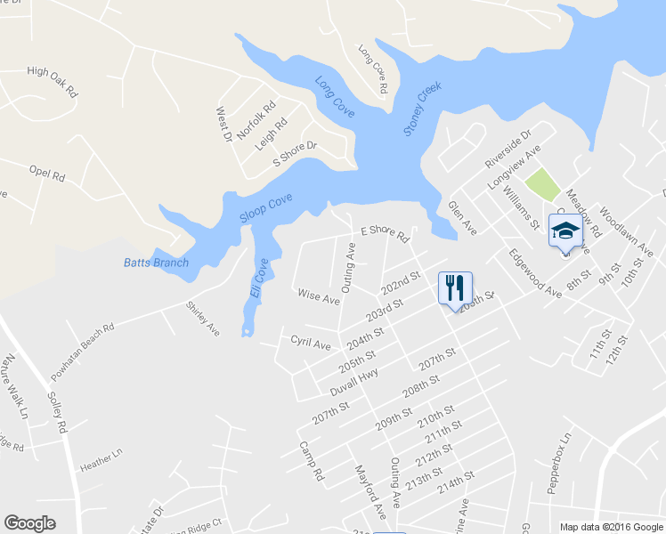 map of restaurants, bars, coffee shops, grocery stores, and more near 7759 Sauerbacker Rd in Pasadena