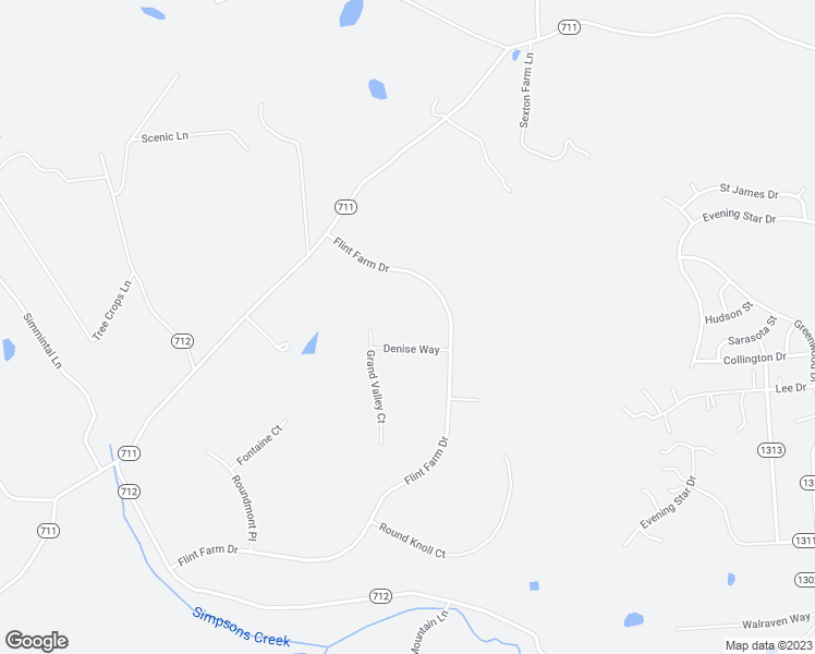 map of restaurants, bars, coffee shops, grocery stores, and more near 35174 Denise Way in Round Hill