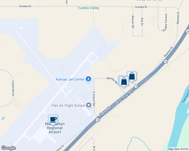 map of restaurants, bars, coffee shops, grocery stores, and more near 5144 Murray Road in Manhattan