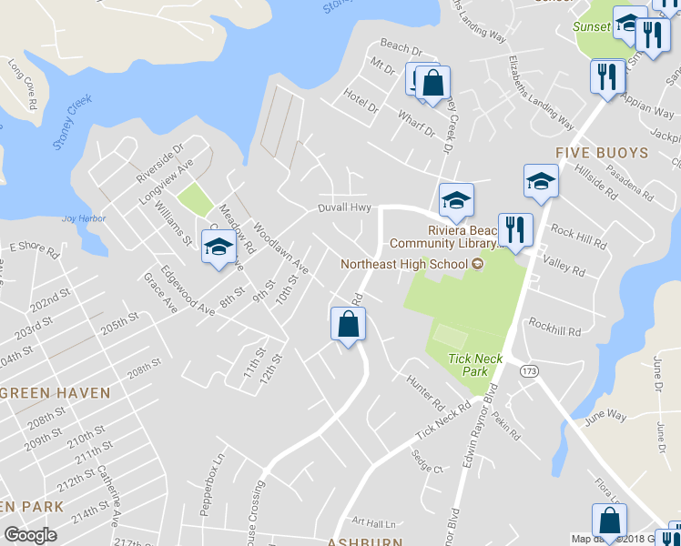 map of restaurants, bars, coffee shops, grocery stores, and more near 7730 Middlegate Court in Pasadena