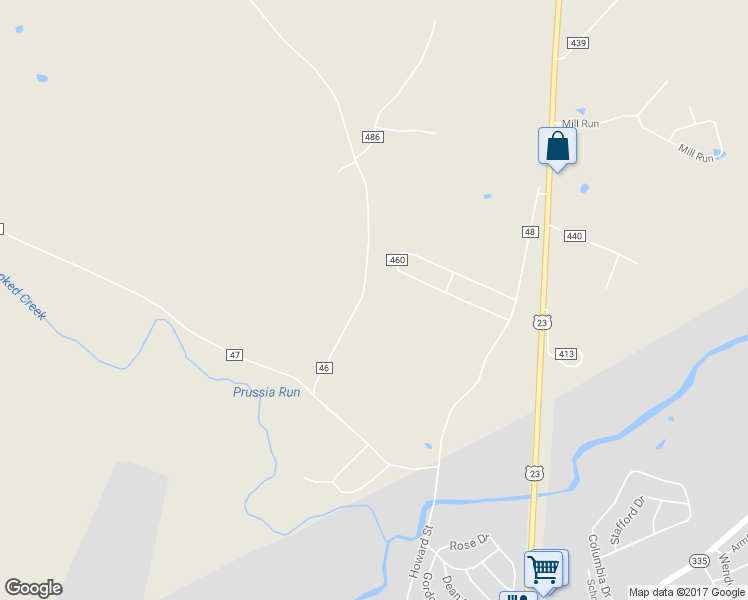 map of restaurants, bars, coffee shops, grocery stores, and more near 202 Prussia Road in Waverly