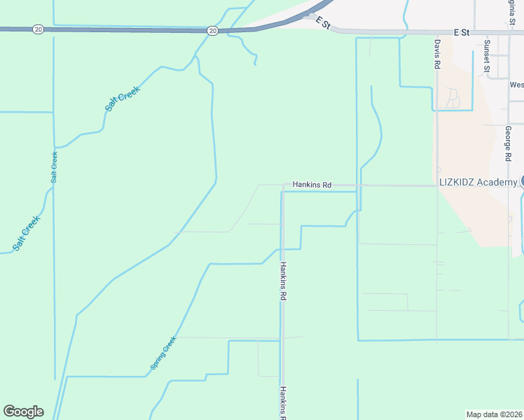 map of restaurants, bars, coffee shops, grocery stores, and more near 5601 Hankins Road in Williams