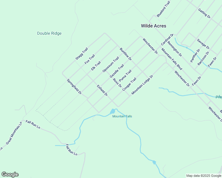 map of restaurants, bars, coffee shops, grocery stores, and more near Puma Trail in Winchester