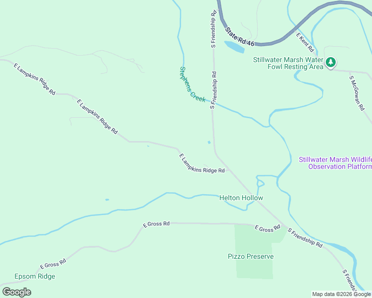 map of restaurants, bars, coffee shops, grocery stores, and more near 7807 East Lampkins Ridge Road in Bloomington