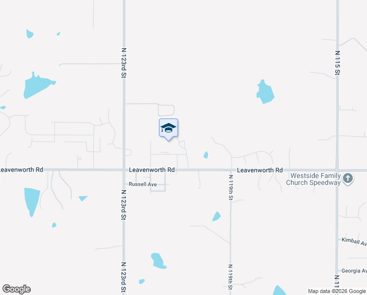 map of restaurants, bars, coffee shops, grocery stores, and more near 12036 Leavenworth Road in Kansas City