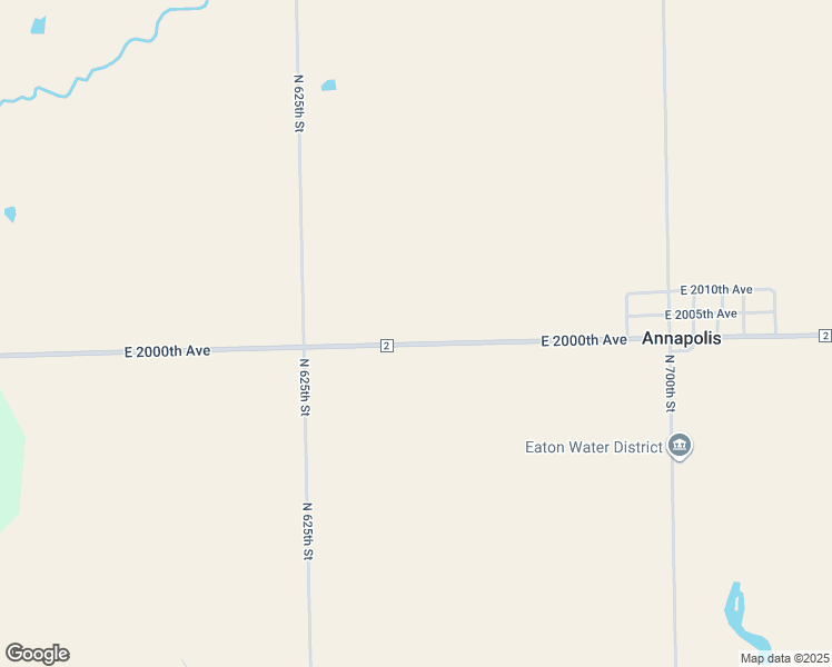 map of restaurants, bars, coffee shops, grocery stores, and more near 6484 East 2000th Avenue in Annapolis