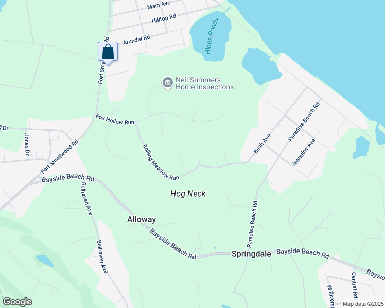 map of restaurants, bars, coffee shops, grocery stores, and more near 9165 Rolling Meadow Run in Pasadena