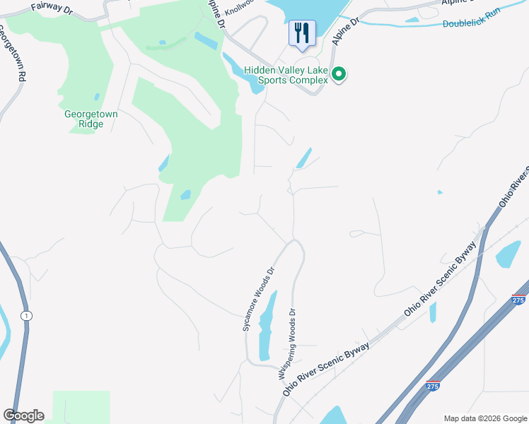 map of restaurants, bars, coffee shops, grocery stores, and more near 1048 Springwood Court in Greendale