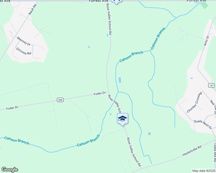 map of restaurants, bars, coffee shops, grocery stores, and more near 718 County Road 198 in Dover