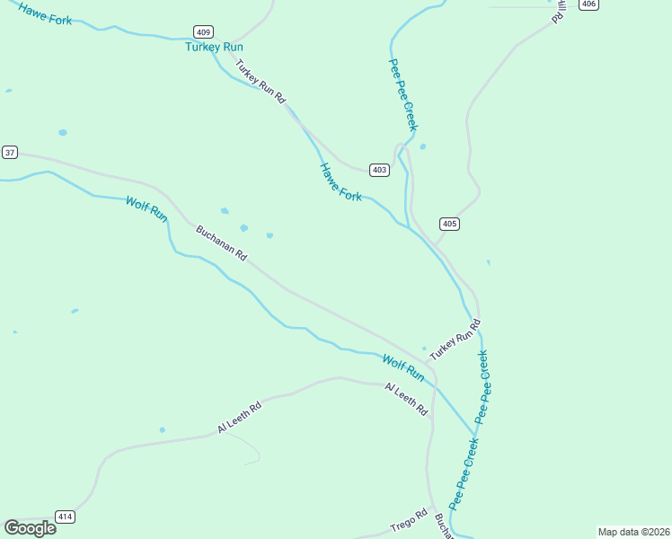 map of restaurants, bars, coffee shops, grocery stores, and more near 1321 Buchanan Road in Waverly