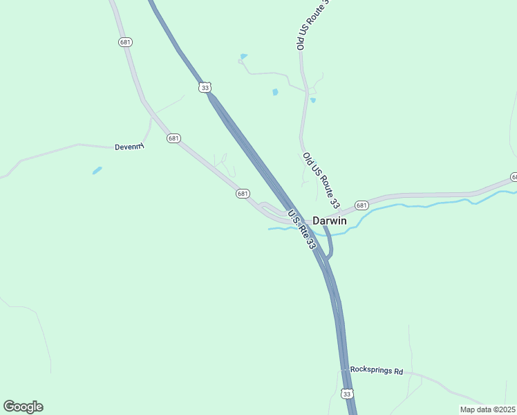 map of restaurants, bars, coffee shops, grocery stores, and more near 40962 U.S. 33 Alternate in Pomeroy