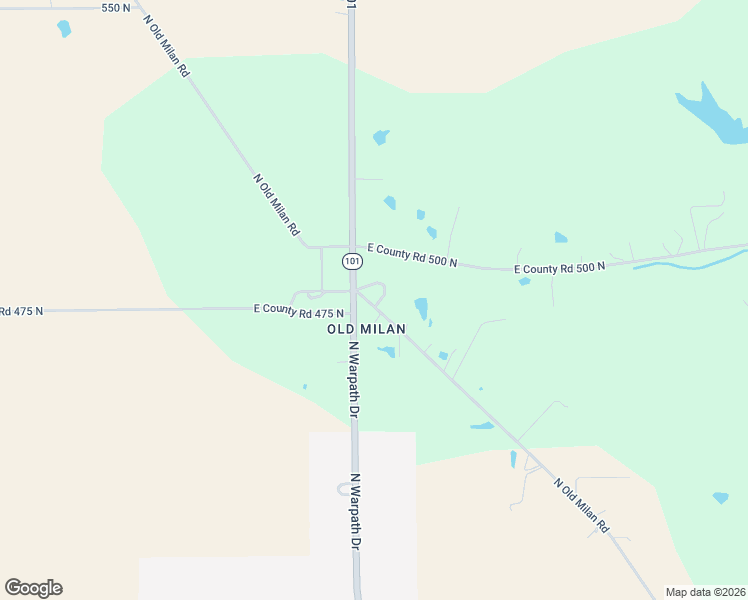 map of restaurants, bars, coffee shops, grocery stores, and more near 4778 State Route 101 in Milan