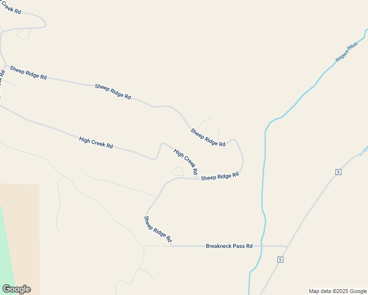 map of restaurants, bars, coffee shops, grocery stores, and more near 3418 High Creek Road in Fairplay