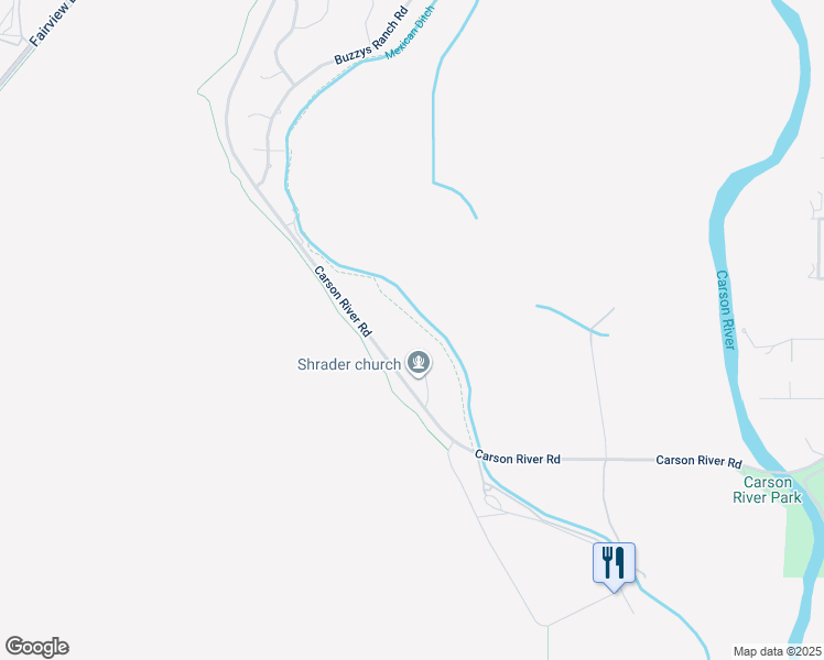 map of restaurants, bars, coffee shops, grocery stores, and more near 2295 Carson River Road in Carson City