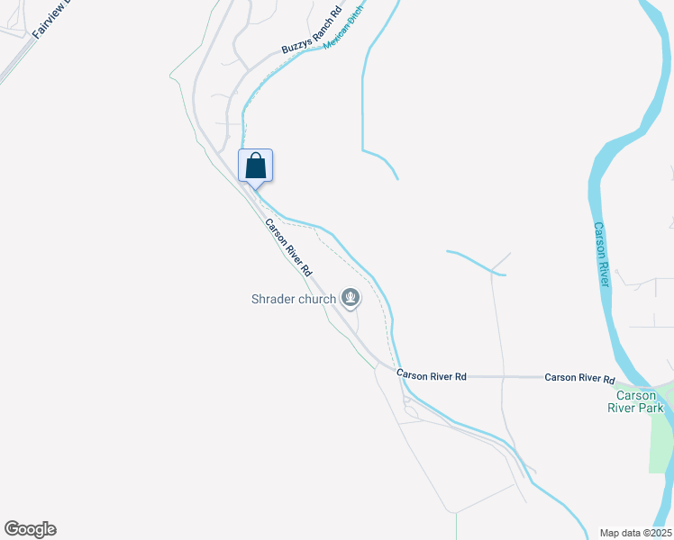 map of restaurants, bars, coffee shops, grocery stores, and more near 2295 Carson River Road in Carson City
