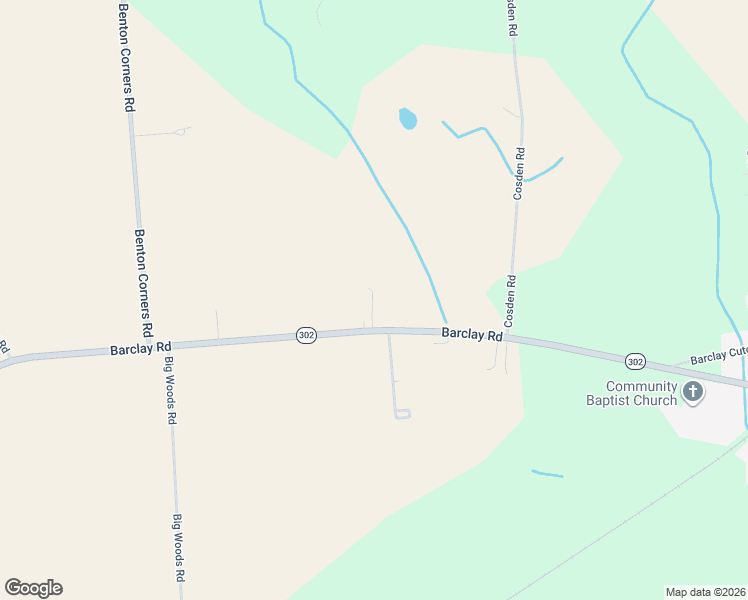 map of restaurants, bars, coffee shops, grocery stores, and more near 1101 Barclay Road in Barclay