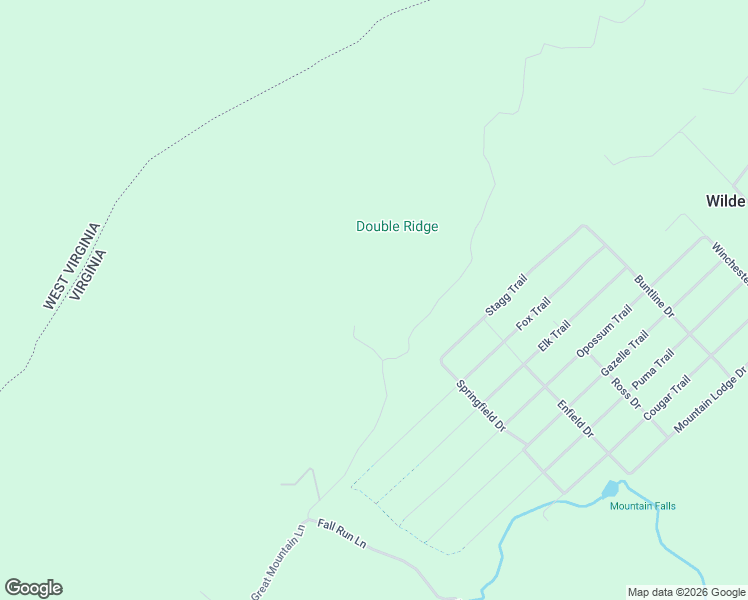 map of restaurants, bars, coffee shops, grocery stores, and more near Moose Trail in Winchester