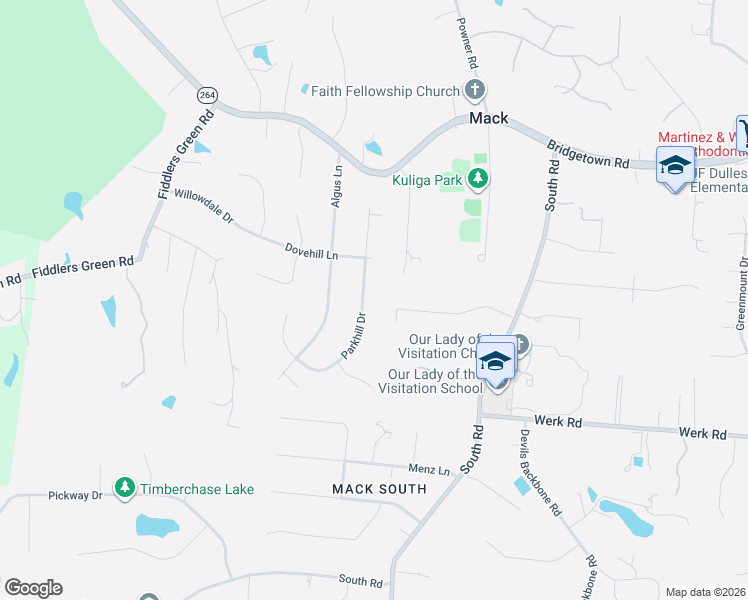 map of restaurants, bars, coffee shops, grocery stores, and more near 3257 Parkhill Drive in Cincinnati