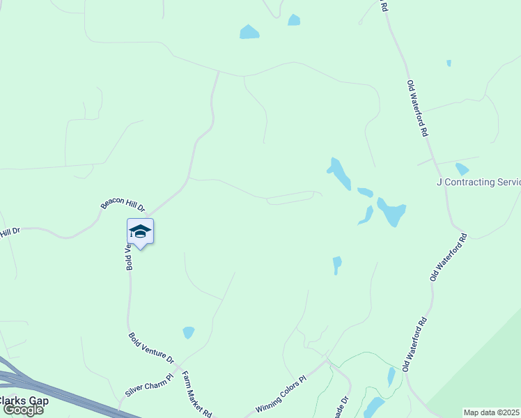 map of restaurants, bars, coffee shops, grocery stores, and more near 40671 Carry Back Lane in Leesburg