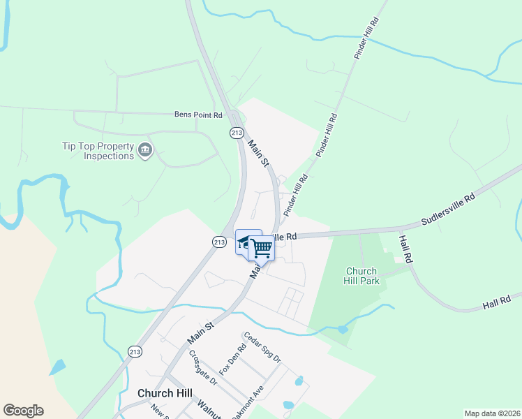 map of restaurants, bars, coffee shops, grocery stores, and more near 111 Reeand Lane in Church Hill