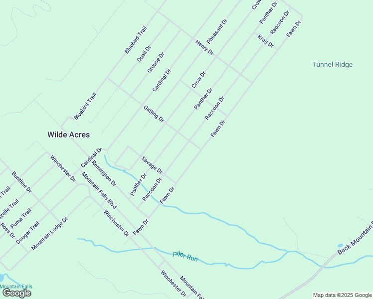 map of restaurants, bars, coffee shops, grocery stores, and more near 422 Raccoon Drive in Winchester
