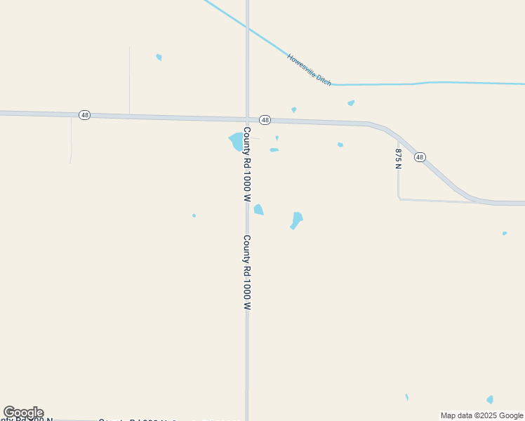 map of restaurants, bars, coffee shops, grocery stores, and more near 8620 North 1000 West in Worthington