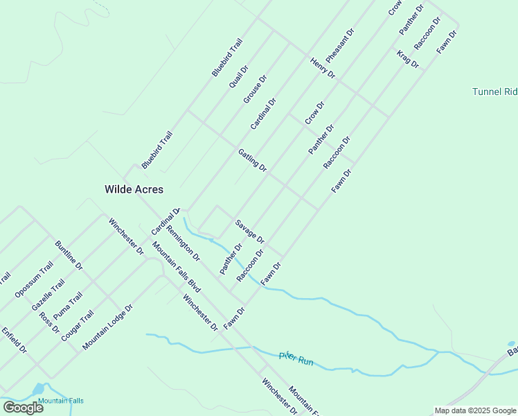 map of restaurants, bars, coffee shops, grocery stores, and more near 411 Panther Drive in Winchester