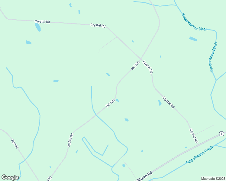 map of restaurants, bars, coffee shops, grocery stores, and more near 939 Judith Road in Hartly