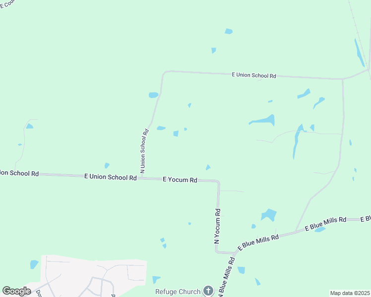 map of restaurants, bars, coffee shops, grocery stores, and more near 19806 East Yocum Road in Independence
