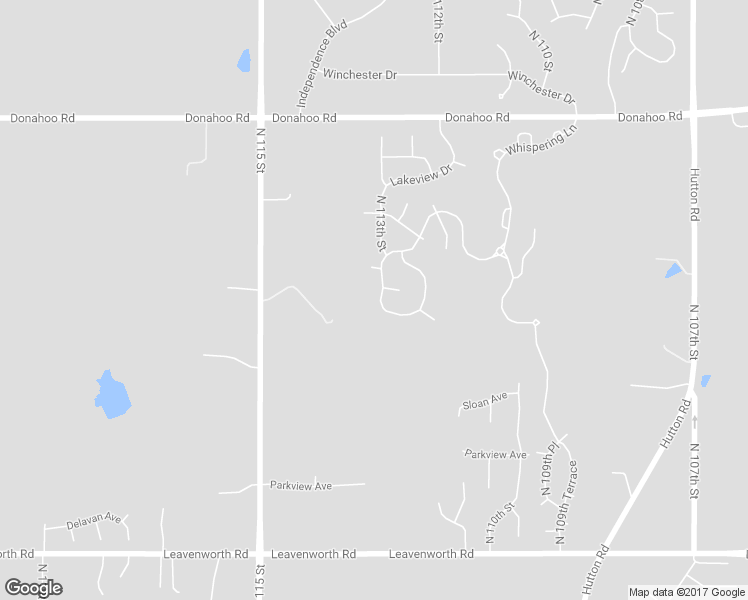 map of restaurants, bars, coffee shops, grocery stores, and more near 3540 North 113th Street in Kansas City