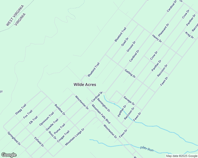 map of restaurants, bars, coffee shops, grocery stores, and more near 406 Quail Drive in Winchester