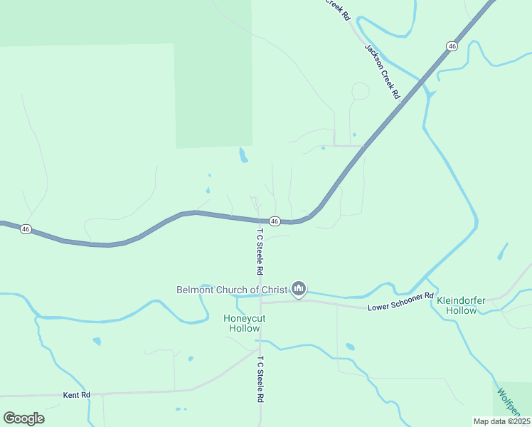 map of restaurants, bars, coffee shops, grocery stores, and more near 5710 State Road 46 in Nashville